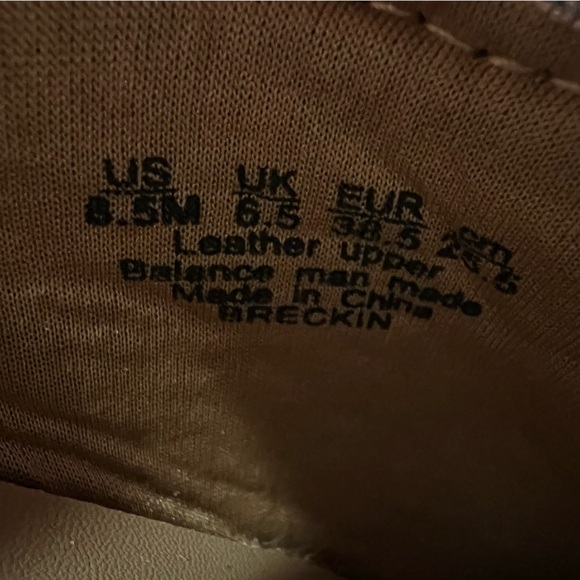 Carlos By Carlos Santana Breckin Strappy Leather Suede Booties 8.5 Tan - Picture 12 of 12